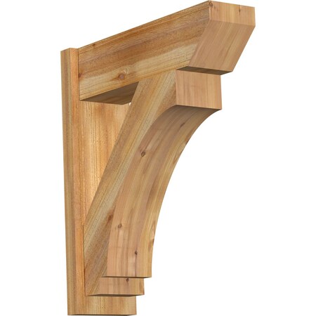 Imperial Slat Rough Sawn Outlooker, Western Red Cedar, 8W X 26D X 30H